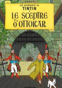 Tintin. Le Sceptre dOttokar - okładka książki