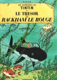 Tintin. Le Tresor de Rackham le - okładka książki