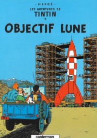 Tintin. Objectif Lune - okładka książki