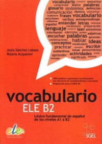 Vocabulario ELE B2 - okładka podręcznika