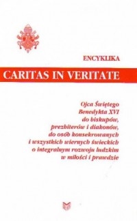 Encyklika Caritas In Veritate - okładka książki