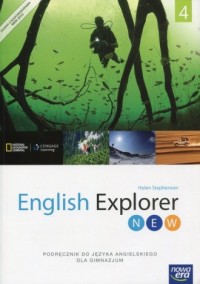 English Explorer New 4. Gimnazjum. - okładka podręcznika