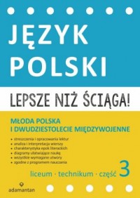 Lepsze niż ściąga. Język polski. - okładka podręcznika