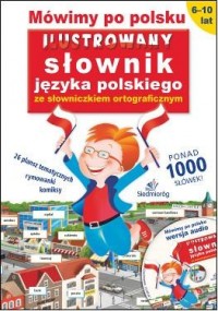 Mówimy po polsku. Ilustrowany słownik - okładka podręcznika