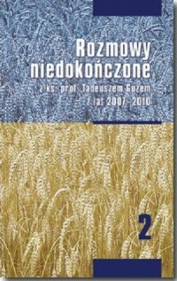 Rozmowy niedokończone z ks. prof. - okładka książki