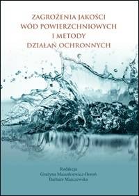 Zagrożenia jakości wód powierzchniowych - okładka książki