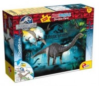 Jurassic world (puzzle dwustronne - zdjęcie zabawki, gry