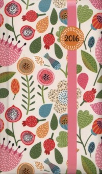 Kalendarz 2016. Kolorowe kwiaty - okładka książki