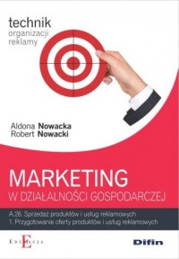 Marketing w działalności gospodarczej - okładka podręcznika