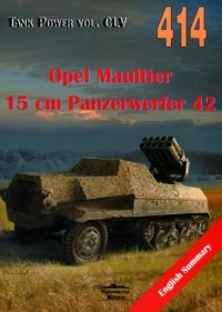 Opel Maultier 15 cm Panzerwerfer - okładka książki
