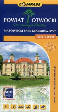 Powiat Otwocki M azowiecki Park - okładka książki