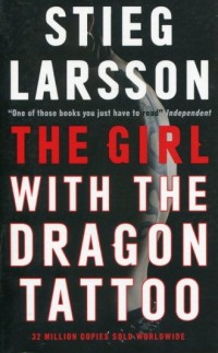 The Girl with the Dragon Tattoo - okładka książki