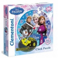 Zegar Frozen (puzzle 96-elem.) - zdjęcie zabawki, gry