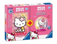 Hello Kitty (puzzle 100-elem. + - zdjęcie zabawki, gry