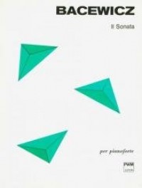 II Sonata na fortepian - okładka książki