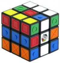 Kostka Rubika (3 x 3 x 3 dla niewidomych) - zdjęcie zabawki, gry