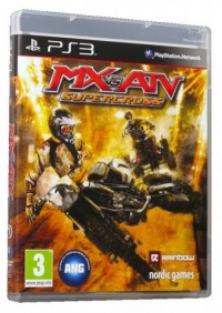 MX vs ATV Supercross (PS3) - pudełko programu