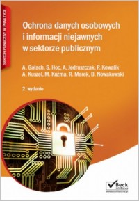 Ochrona danych osobowych i informacji - okładka książki