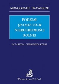 Podział quoad usum nieruchomości - okładka książki