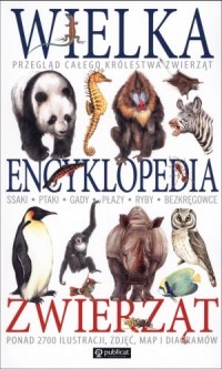 Wielka encyklopedia zwierząt - okładka książki