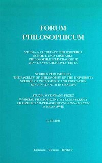 Forum philosophicum. Tom 11 / 2006 - okładka książki