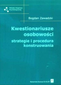 Kwestionariusze osobowości. Strategie - okładka książki