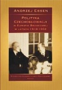 Polityka Czechosłowacji w Europie - okładka książki