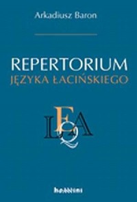 Repertorium języka łacińskiego - okładka książki