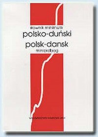 Słownik minimum polsko-duński i - okładka książki