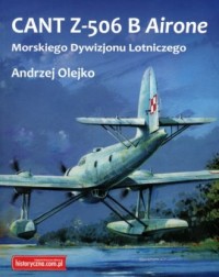 CANT Z-506 B Airone Morskiego Dywizjonu - okładka książki