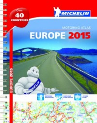 Europe atlas samochodowy (skala - okładka książki