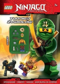 Lego Ninjago. Turniej żywiołów - okładka książki