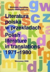 Literatura polska w przekładach - okładka książki