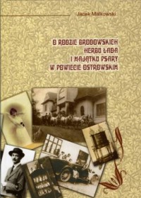 O rodzie Brodowskich herbu Łada - okładka książki