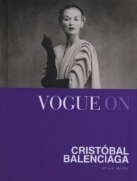 Vogue on Cristobal Balenciaga - okładka książki