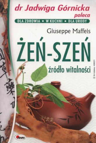 Żeńszeń. Żródło witalności - okładka książki