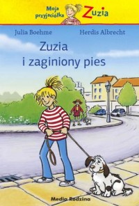 Zuzia i zaginiony pies - okładka książki