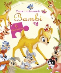 Bambi. Puzzle i kolorowanki - okładka książki