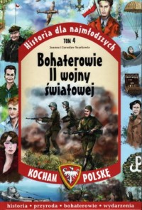 Bohaterowie II Wojny Światowej - okładka książki