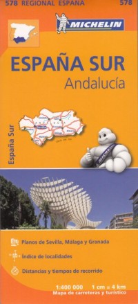 Espana Sur Andalucia (skala 1:400 - okładka książki