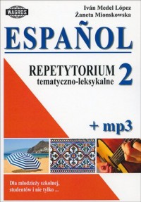 Espanol. Repetytorium tematyczno-leksykalne - okładka podręcznika
