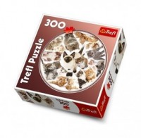 Kotki (puzzle okrągłe 300-elem.) - zdjęcie zabawki, gry