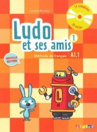 Ludo et ses amis 1 niveau A1.1 - okładka podręcznika