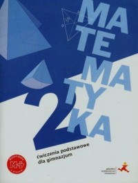 Matematyka z plusem 2. Gimnazjum. - okładka podręcznika