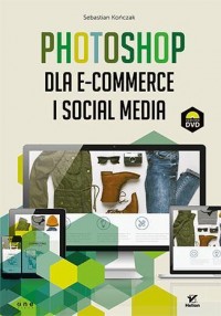 Photoshop dla e-commerce i social - okładka książki