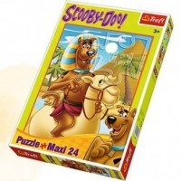 Scooby-Doo! w Egipcie (puzzle maxi - zdjęcie zabawki, gry