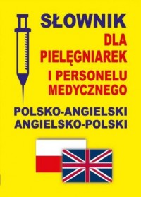 Słownik dla pielęgniarek i personelu - okładka podręcznika