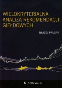 Wielokryterialna analiza rekomendacji - okładka książki
