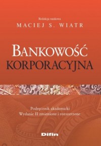 Bankowość korporacyjna - okładka książki