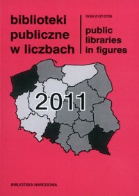 Biblioteki publiczne w liczbach - okładka książki
